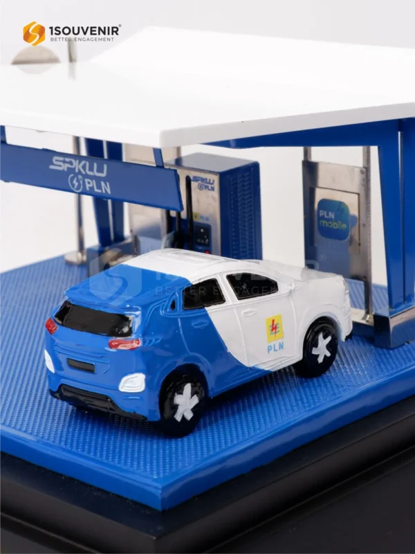 DETAIL-SM559 Miniatur SPKLU PLN Makassar Selatan