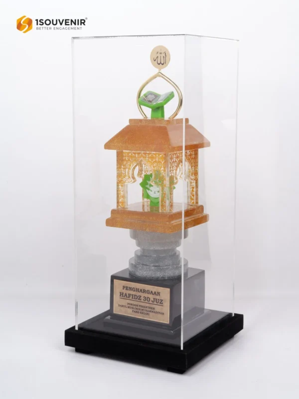 DETAIL2-PP346 Piala Penghargaan Hafidz 30 Juz