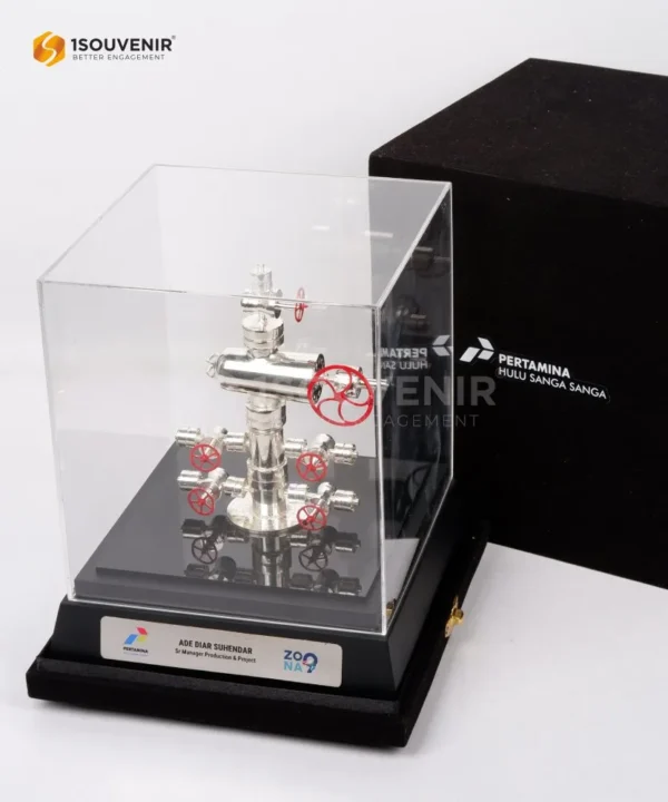 DETAIL2-SM555 Miniatur Wellhead Pertamina Hulu Sanga