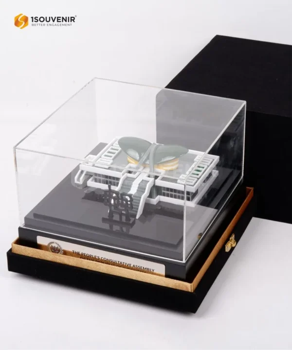 DETAIL2-SM556 Miniatur Gedung MPR RI