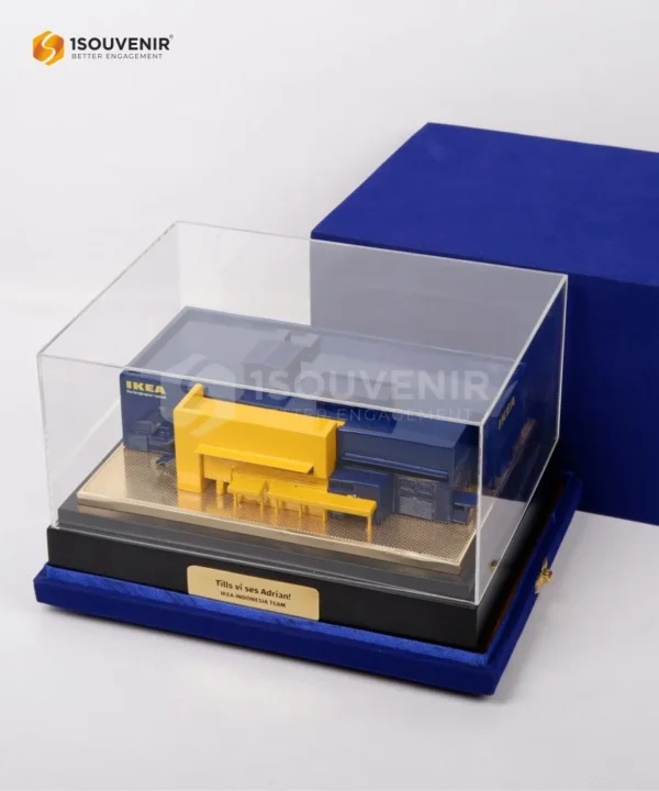 DETAIL2-SM557 Miniatur Gedung IKEA Indonesia
