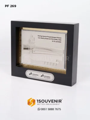 Plakat Frame Kayu Sharing Session P...