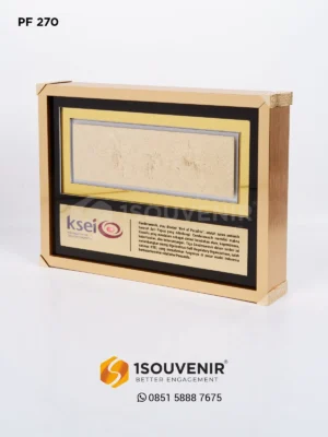 Plakat Frame Logam PT KSEI