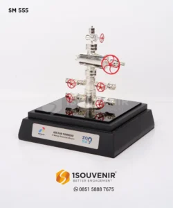 SM555 Miniatur Wellhead Pertamina Hulu Sanga