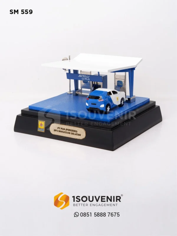 SM559 Miniatur SPKLU PLN Makassar Selatan