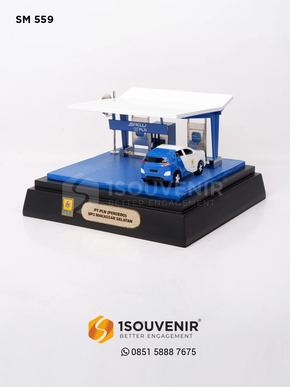 SM559 Miniatur SPKLU PLN Makassar Selatan