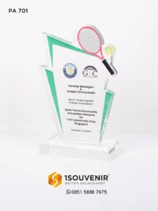 PA701 Plakat Akrilik Friendly Tennis Match