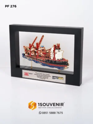 Plakat Frame Kapal Bulk Ucapan Teri…