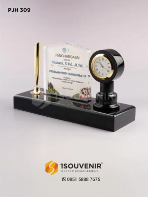 Plakat Akrilik Jam Pen Holder Pengh...
