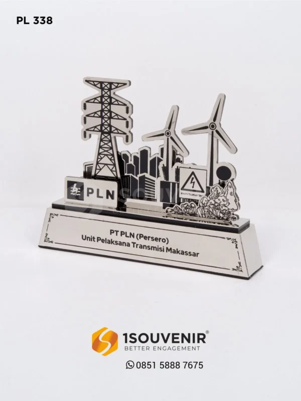 PL338 Plakat Logam Unit Pelaksanaan Transmisi