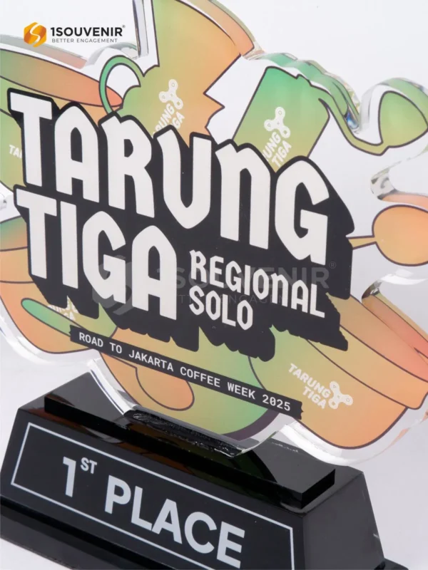 DETAIL-PA706 Plakat Akrilik Tarung Tiga