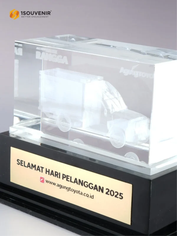 DETAIL-PKR348 Plakat Kristal Selamat Hari Pelanggan