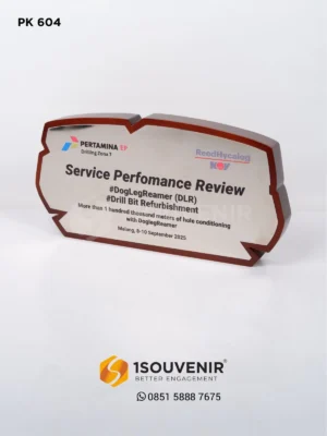 Plakat Kayu Penghargaan Service Per...
