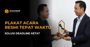 Plakat Acara Resmi Tepat Waktu