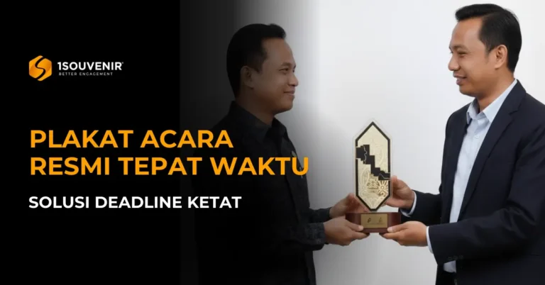Plakat Acara Resmi Tepat Waktu