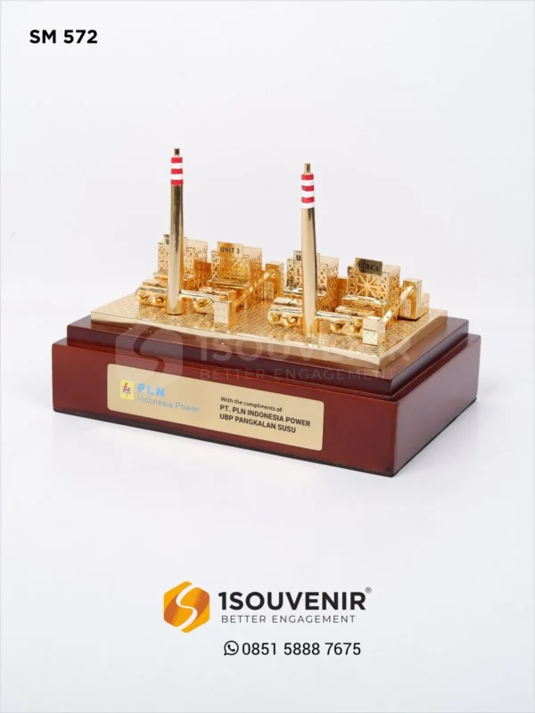 SM572 Miniatur PLTU PLN Indonesia Power
