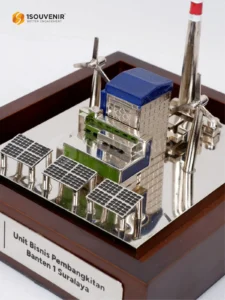 1Souvenir Indonesia DETAIL-SM583 Miniatur Unit Bisnis Pembangkit