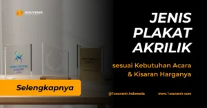Jenis Plakat Akrilik sesuai kebutuhan Acara & Harganya