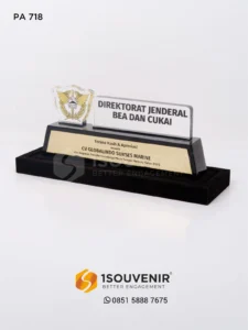 PA718 Plakat Akrilik Direktorat Jendral Bea