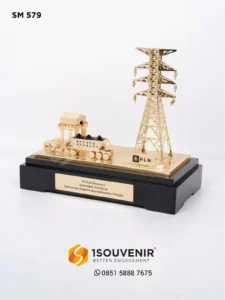 1Souvenir Indonesia SM579 Miniatur Unit Induk Distribusi Kalimantan