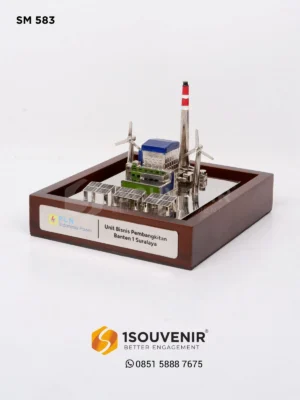 Miniatur Unit Bisnis Pembangkit Ban...