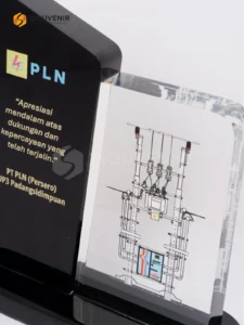 DETAIL-PA728 Plakat Akrilik PLN UP3 Padangsidimpuan