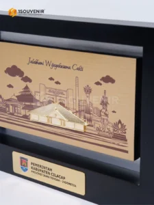 DETAIL-PF293 Plakat Frame Pemerintah Kabupaten CIlacap