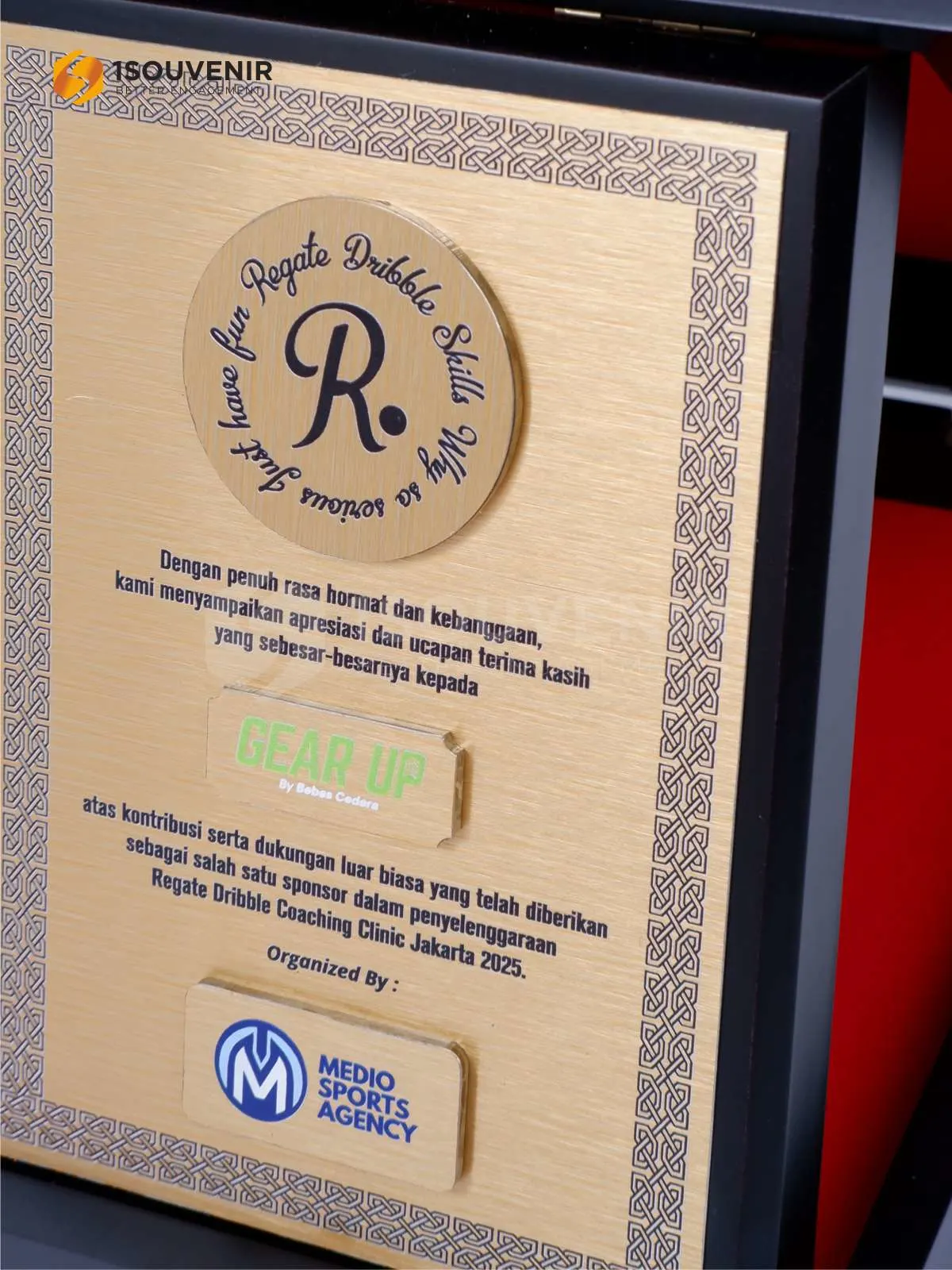 DETAIL-PK626 Plakat Kayu Regate Dribble