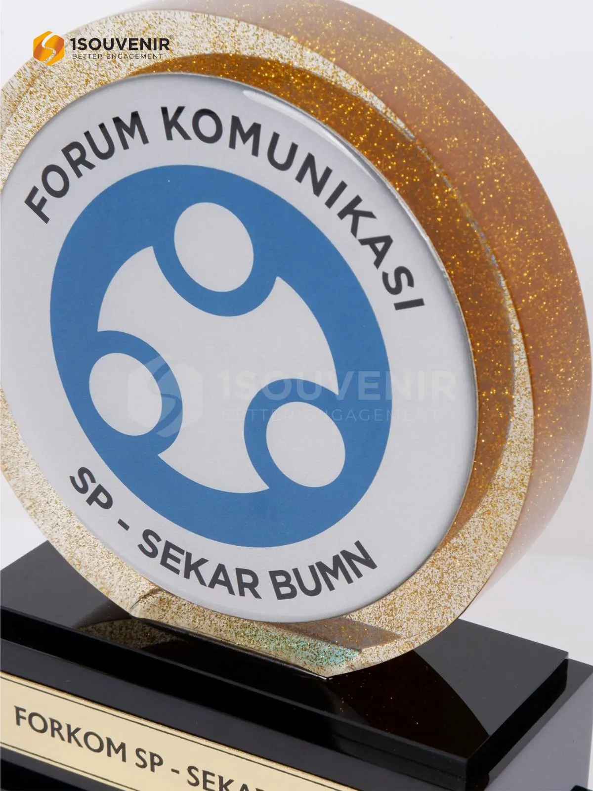 DETAIL-PR332 Plakat Resin Forum Komunikasi