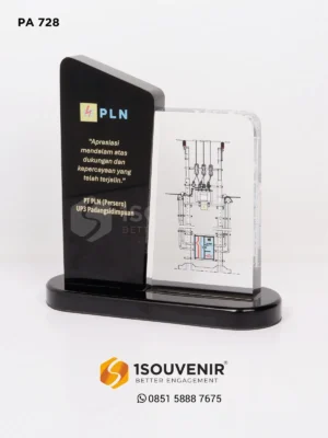 Plakat Akrilik Apresiasi dari PT PL...