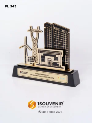 Plakat Logam Kenang-kenangan dari P...