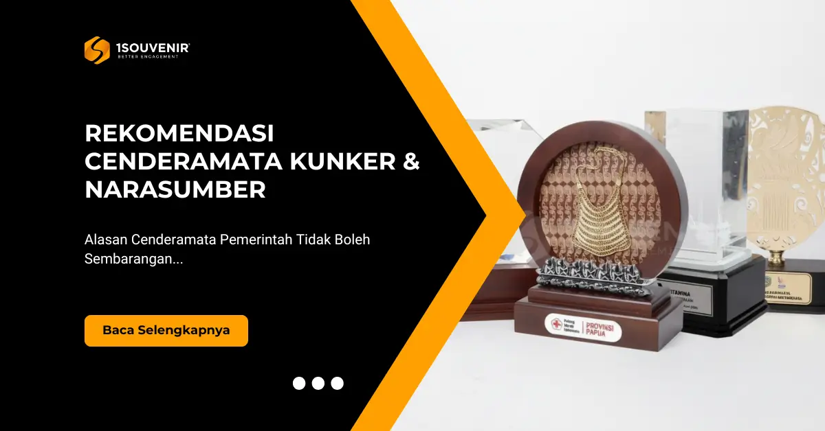 Rekomendasi Cenderamata kunjungan kerja dan narasumber