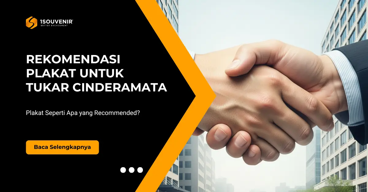 Rekomendasi plakat untuk mou dan kerjasama