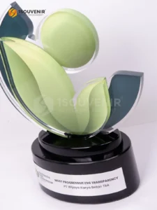 1Souvenir Indonesia DETAIL-PA733 Plakat Akrilik Most Progressive ESG