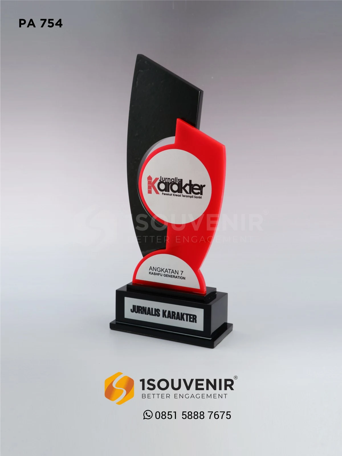 Plakat Akrilik Apresiasi Jurnalis Karakter Angkatan 7 Kashfu Generation PA754 Plakat Akrilik Kashfu Generation