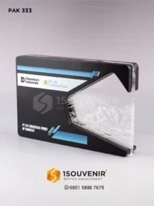 1Souvenir Indonesia PAK333 Plakat Kayu Akrilik UP Sambelia