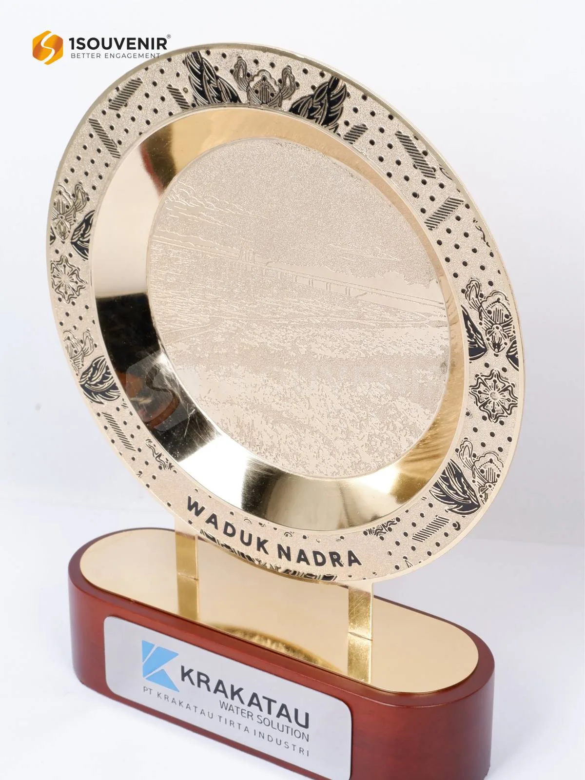 DETAIL-PL361 Plakat Logam Waduk Nadra