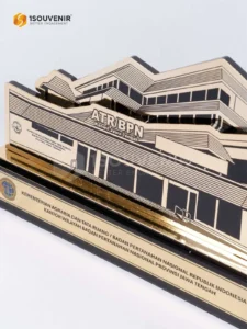 DETAIL-PL362 Plakat Logam Gedung Kementerian ATR