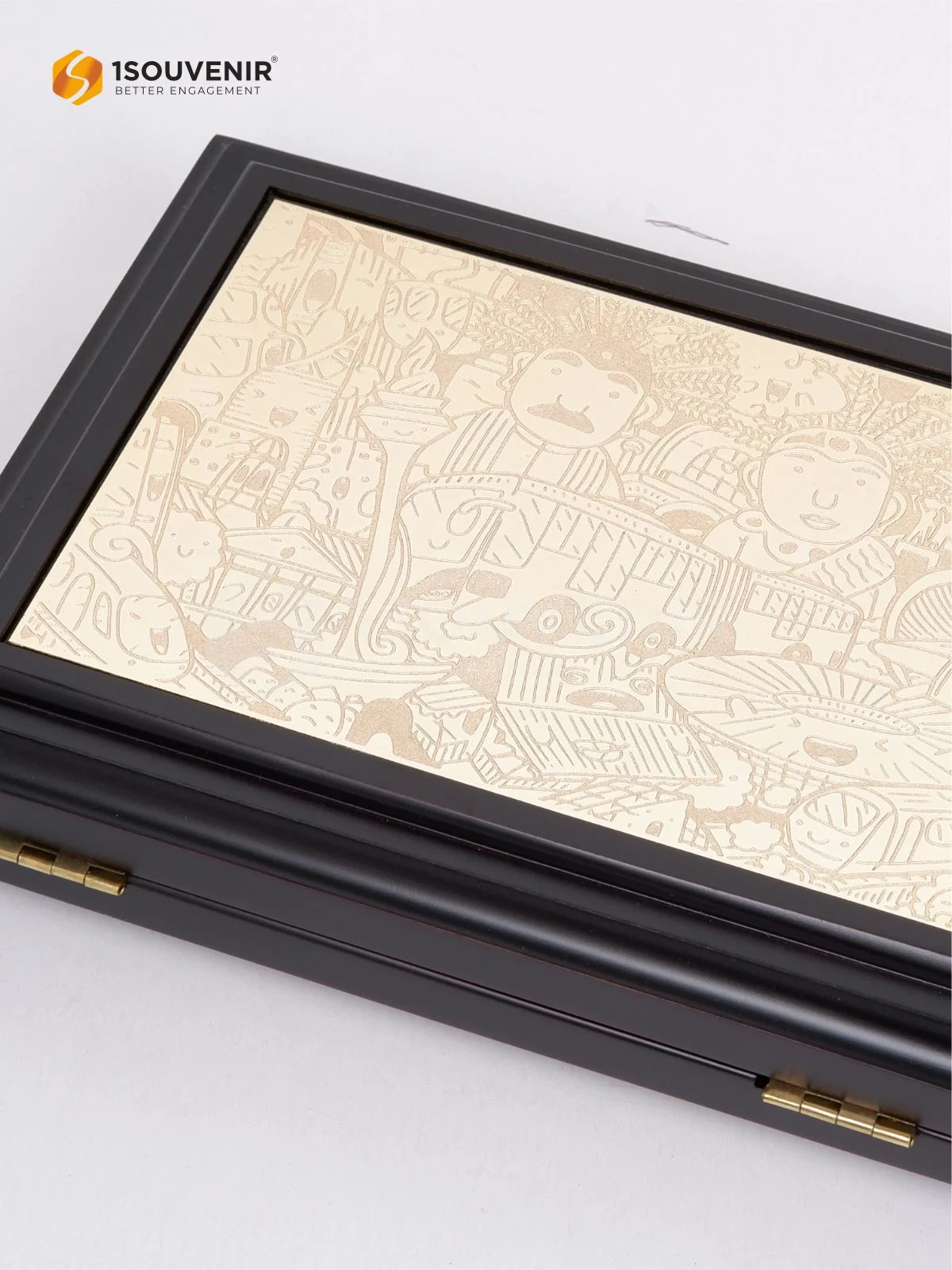 Plakat Kayu Kenang-kenangan dari Kantor Wilayah DJBC Jakarta DETAIL2-PK641 Plakat Kayu DJBC Jakarta