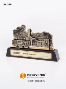 PL358 Plakat Logam PLTGU Cilegon