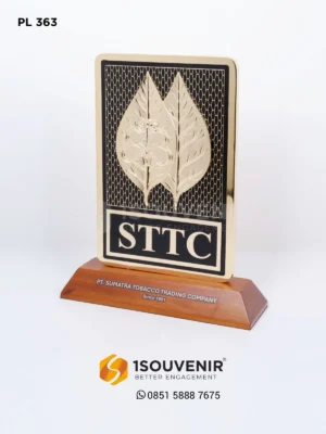 Plakat Logam Kenang-kenangan PT Sum...