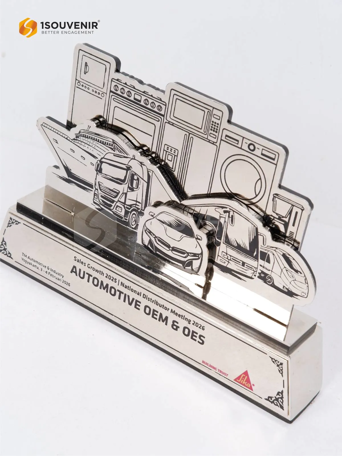 DETAIL-PL379 Plakat Logam National Distributor Meetting