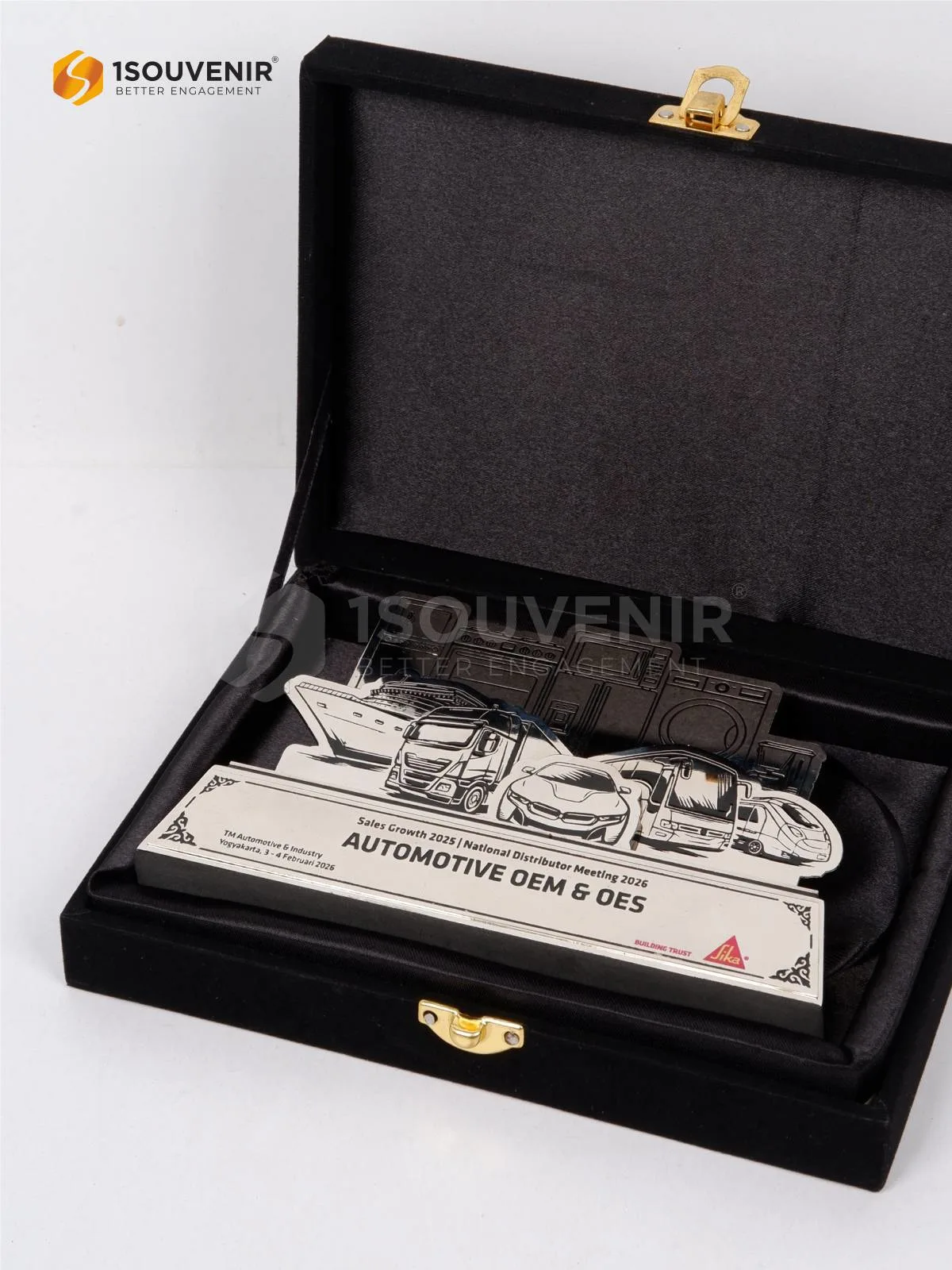 Plakat Logam Apresiasi Sales Growth 2025 National Distributor Meeting DETAIL2-PL379 Plakat Logam National Distributor Meetting