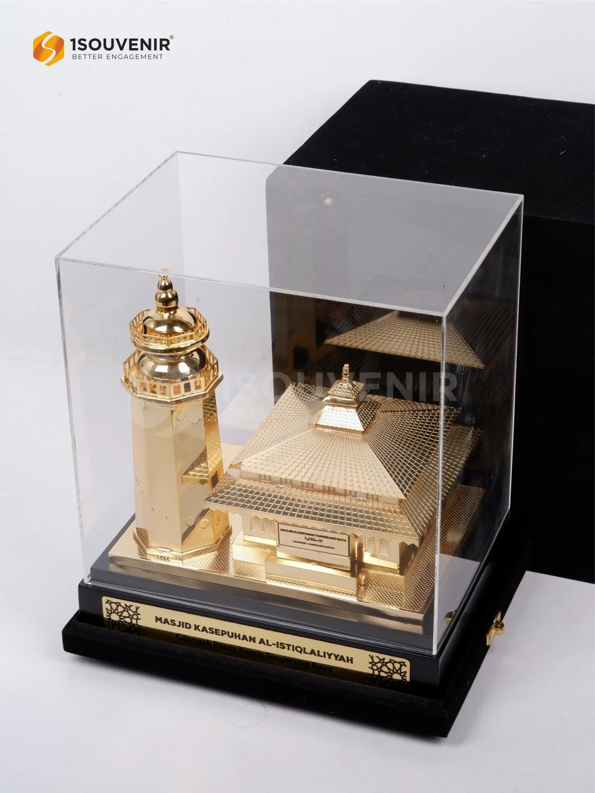 Miniatur Masjid Kasepuhan Al Istiqlaliyah Cilongok Pasar Kemis Tangerang Raya DETAIL2-SM606 Miniatur Masjid Kasepuhan Al Istiqlaliyah