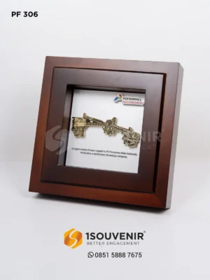 Plakat Frame Apresiasi dari PT Pert...