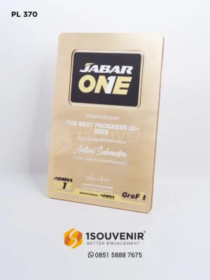 Plakat Logam Play Button Penghargaa…