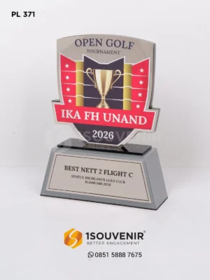 Plakat Logam Penghargaan Open Golf ...