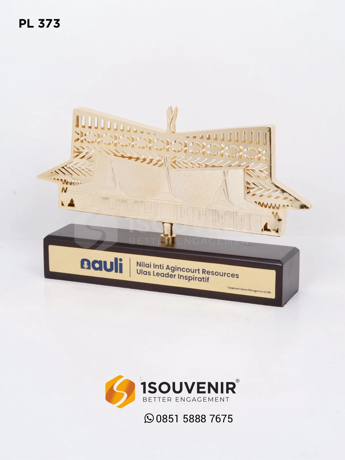 PL373 Plakat Logam NAULI