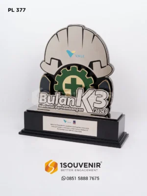 Plakat Logam Bulan K3 Nasional...