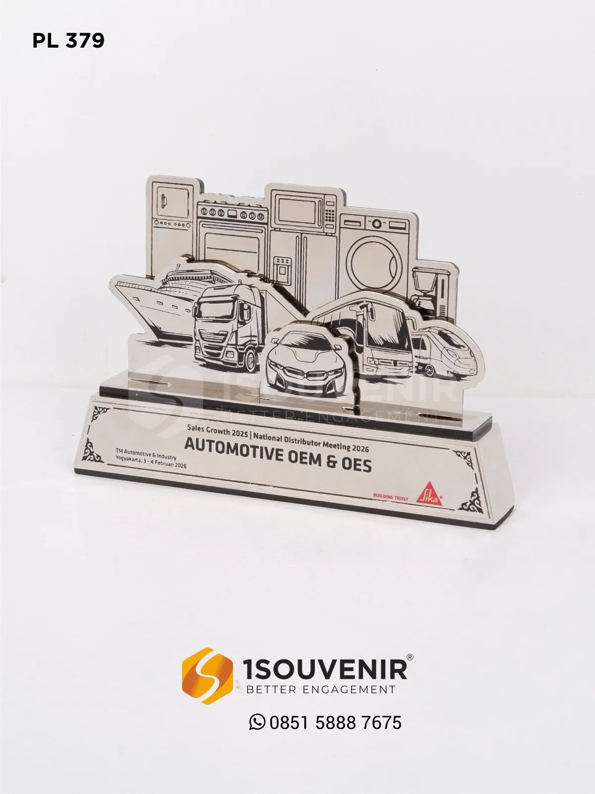 PL379 Plakat Logam National Distributor Meetting